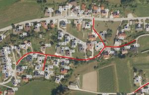 Rakovnik (O3c, O3c1, O3c2) - trasa